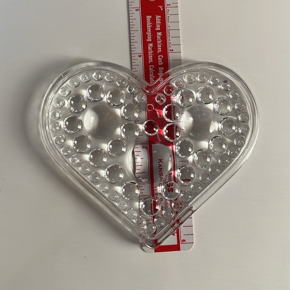 Hadeland Glassverk Norway Glass Heart Hearts Hjerters Ornament Sun Catcher - Picture 7 of 10